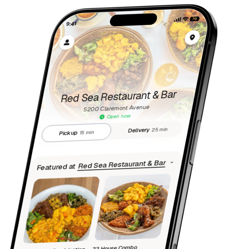 Red Sea Restaurant & Bar app preview