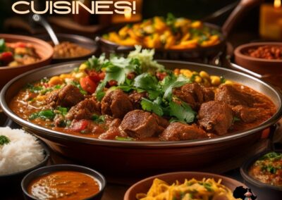 Ethiopian cuisine uses the most spices among all the cuisines in the world! 🌍🥵 A 2021 study by bigthink.com confirmed this! In the comments, let us know how spicy you like your food! 🌶